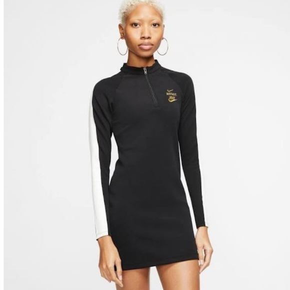 nike zip dress